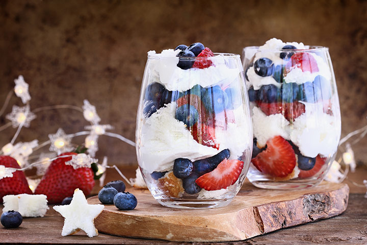 Fourth Of July Recipe Blueberry Strawberry Trifle Northshore