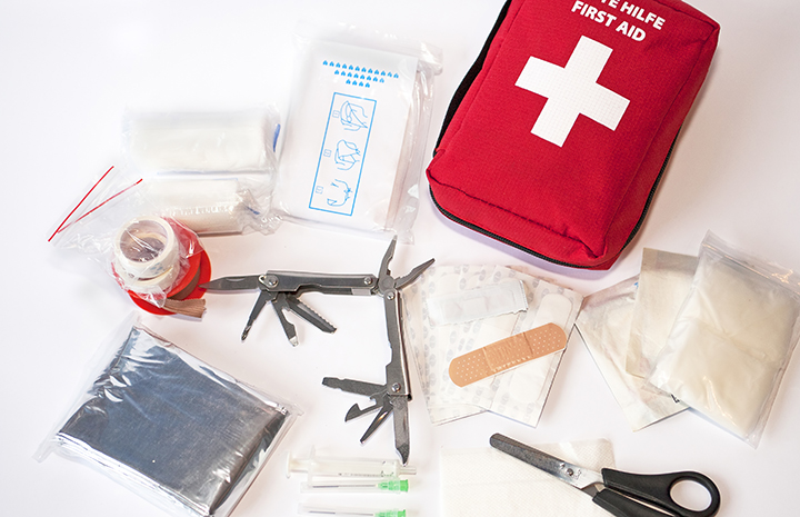 What do I need in my first aid kit? 